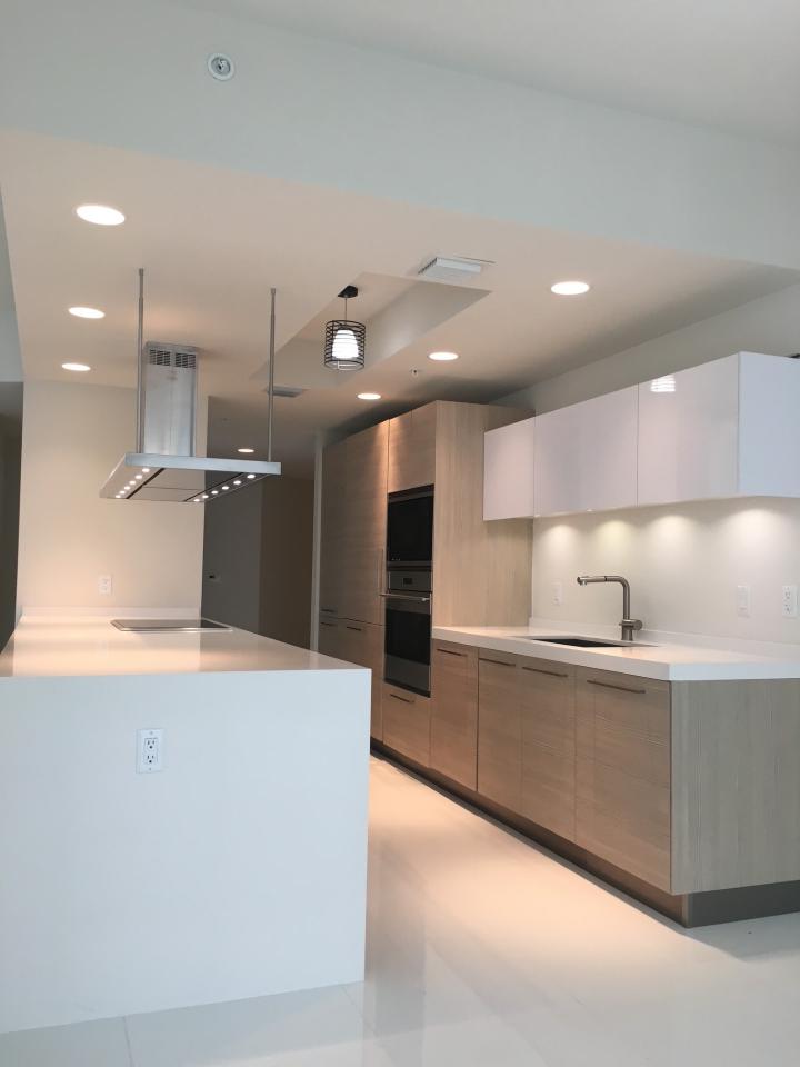 Contemporary Modern Kitchen Remodel by Paul Davis Restoration of Miami Beach and Hialeah project photo