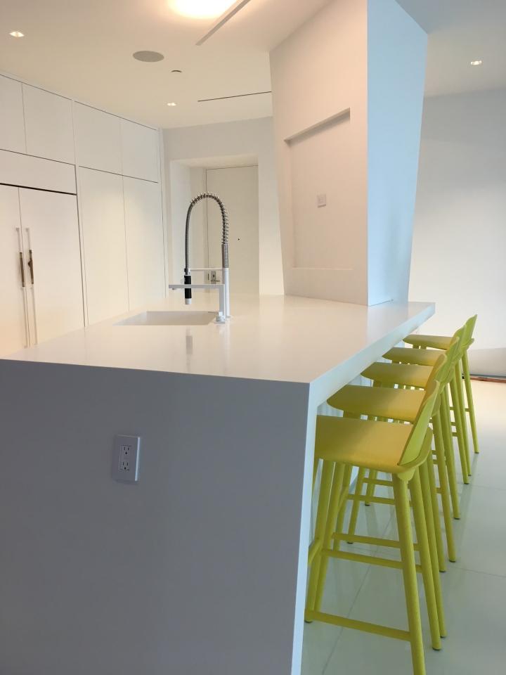 Contemporary Modern Kitchen Remodel by Paul Davis Restoration of Miami Beach and Hialeah project photo 2